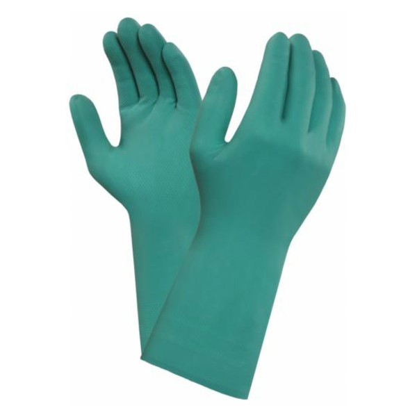 Ansell AlphaTec 79-340 Chemical-Resistant Nitrile Gauntlet Gloves